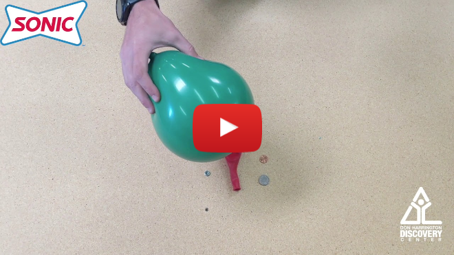 Social Distancing Science: Friction Balloon