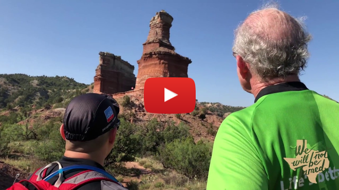 We Will Not Be Tamed-Jorge Avalos Mountain Biking in Palo Duro Canyon State Park